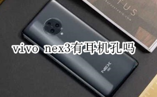 vivo nex3有没有耳机孔