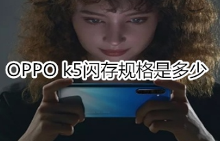 OPPO k5闪存规格是多少