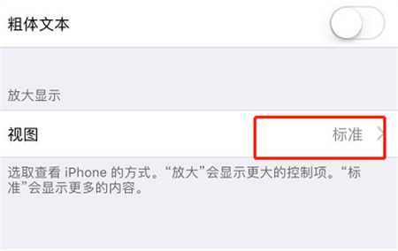 在iPhonexs中如何调整桌面图标大小