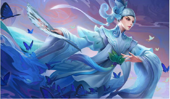 王者荣耀四周年梁祝皮肤曝光 蓝色翅膀特效正式官宣