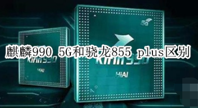 麒麟990 5G和骁龙855 plus有什么区别