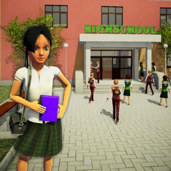 虚拟高中女生生活模拟器最新版