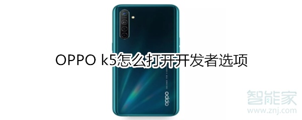 OPPO k5如何打开开发者选项