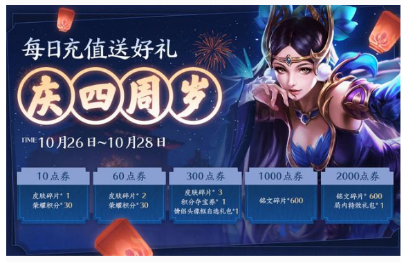 王者荣耀10.23更新了什么