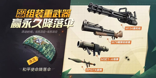 和平精英组永久降落伞永久降落伞皮肤怎么获得