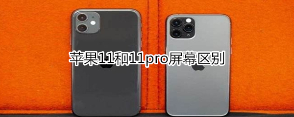 苹果11和11pro屏幕有什么区别