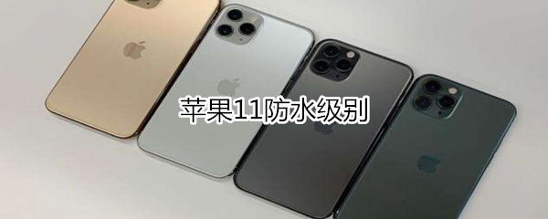苹果11防水级别是多少