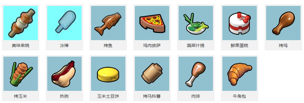 乐高无限有哪些食谱？