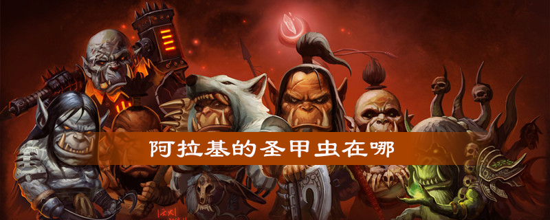 魔兽世界怀旧服阿拉基的圣甲虫怎么获得
