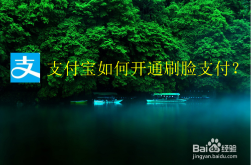 支付宝怎么开通刷脸支付
