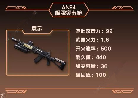明日之后AN94榴弹突击枪强不强