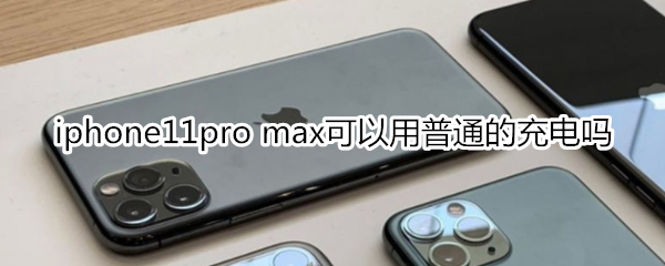 iphone11pro max能使用普通充电吗