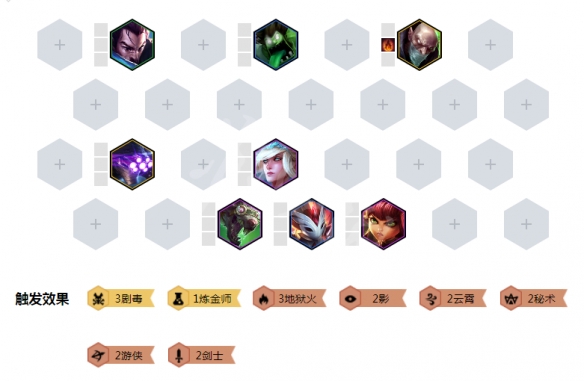 云顶之弈秘术毒阵容怎么玩