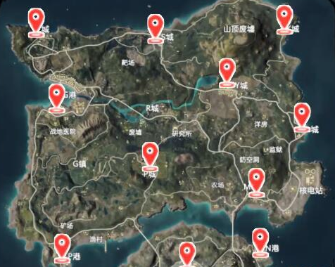 和平精英圣诞乐园在哪？