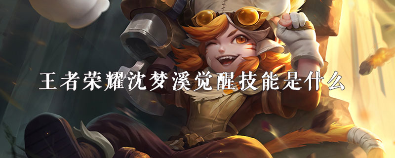 王者荣耀沈梦溪觉醒技能怎么样