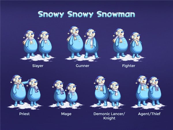 地下城与勇士晴蓝雪人装扮好不好看