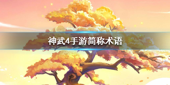 神武4术语有哪些