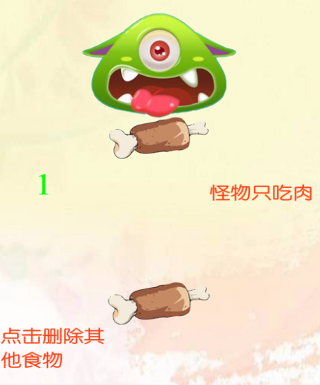 怪物只吃肉