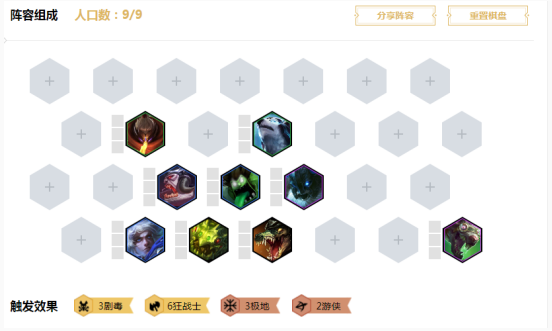 云顶之弈极地毒战流怎么出装