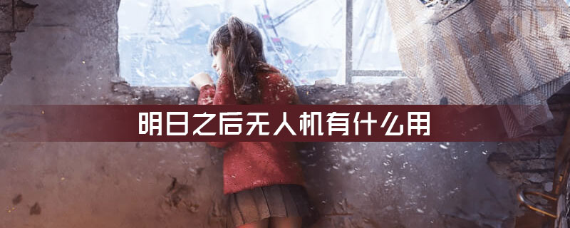 明日之后无人机有哪些
