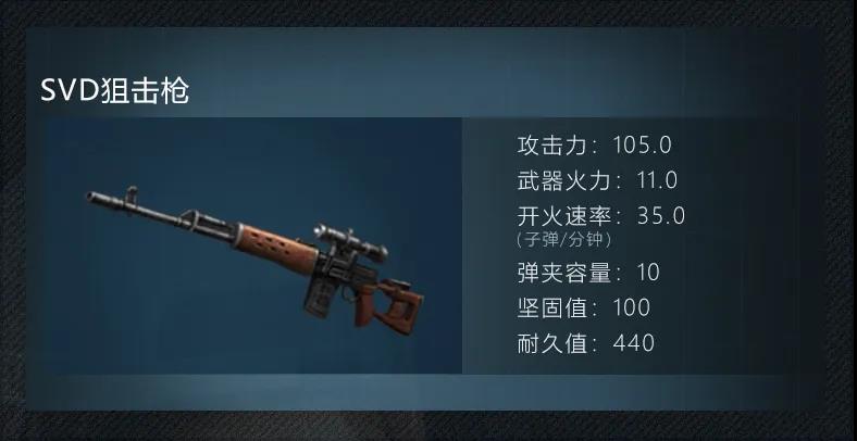 明日之后SVD狙击枪怎么做