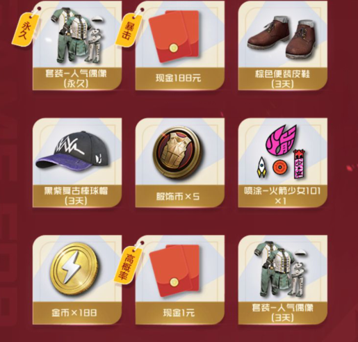 和平精英少女集合守护和平礼包怎么得