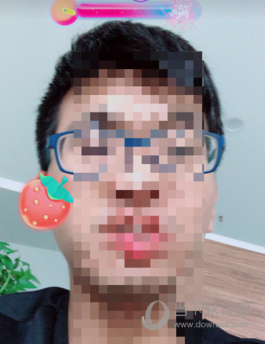 抖音吃水果特效