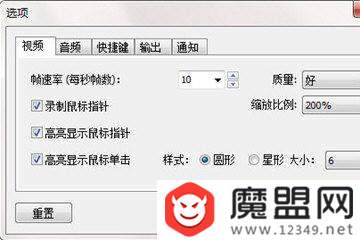 FastStone Capture设置参数