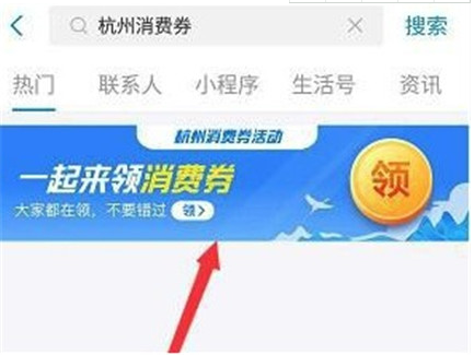杭州电子消费券怎么领