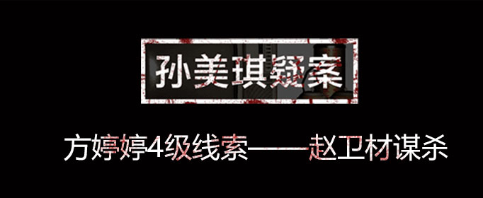 孙美琪疑案线索赵卫材谋杀在什么位置