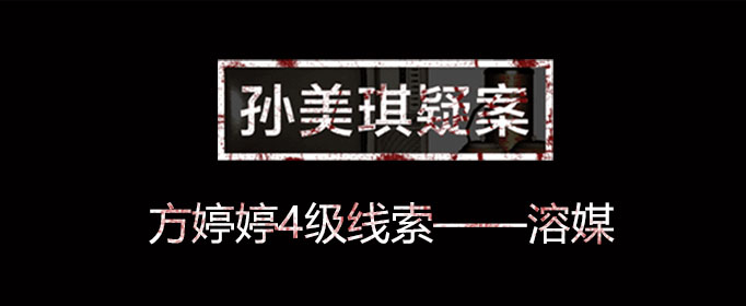 孙美琪疑案线索溶媒在什么位置