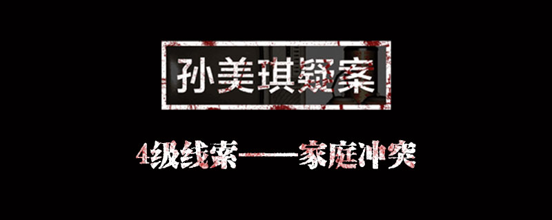 孙美琪疑案线索家庭冲突在哪里