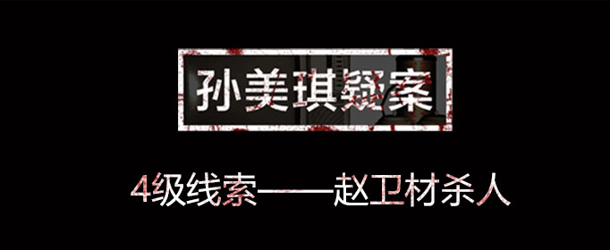 孙美琪疑案线索赵卫材杀人在哪里