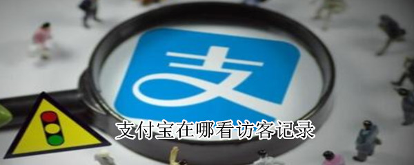 支付宝怎么看访客记录