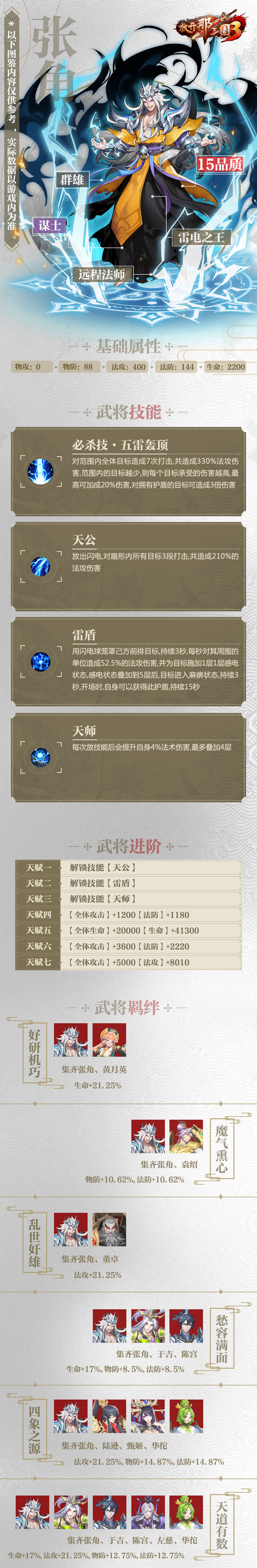 放开那三国3张角怎么样