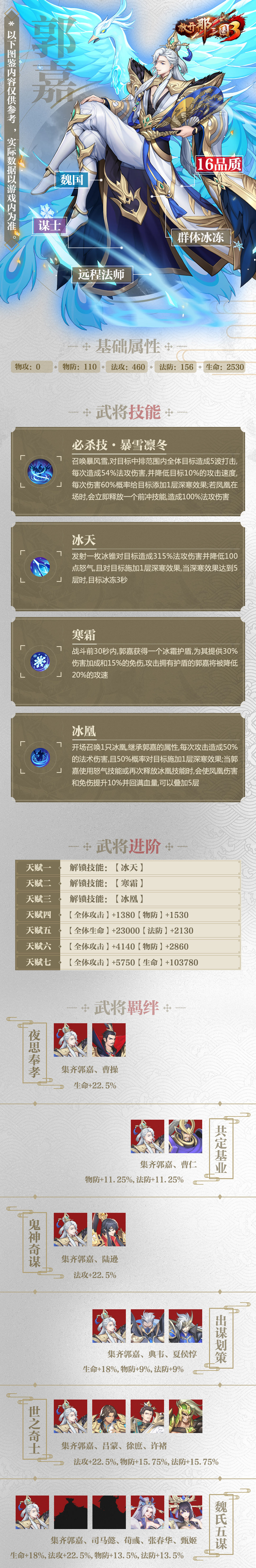 放开那三国3郭嘉怎么样