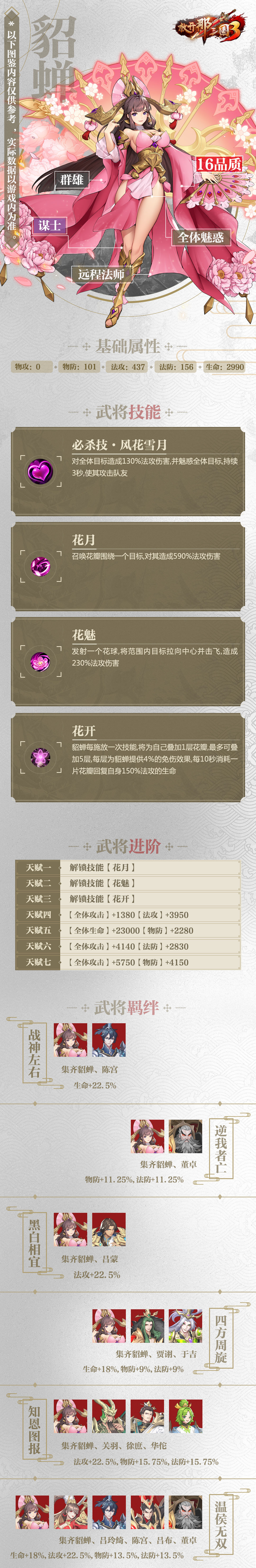 放开那三国3貂蝉怎么样