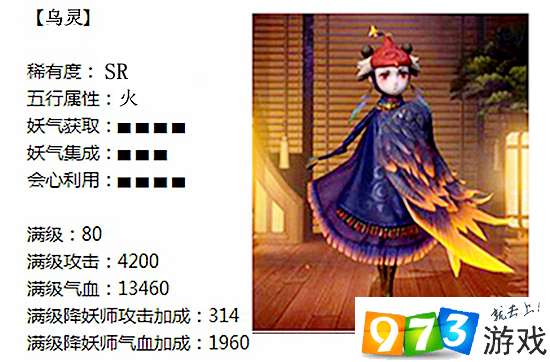 神都夜行录妖灵乌灵怎么样？神都夜行录妖灵乌灵介绍