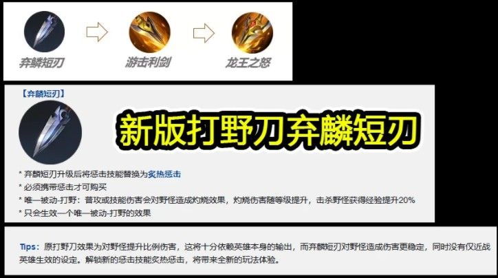 王者荣耀新打野刀怎么样