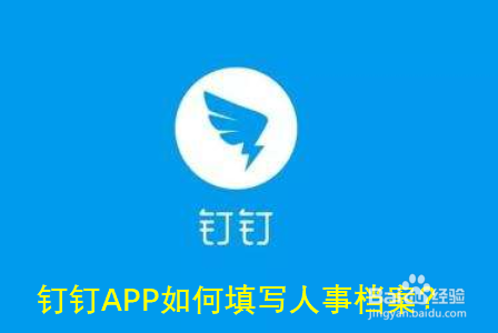 钉钉人事档案在哪填写