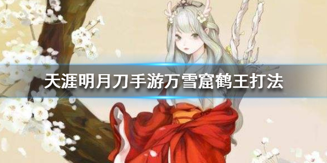 天涯明月刀手游鹤王怎么打