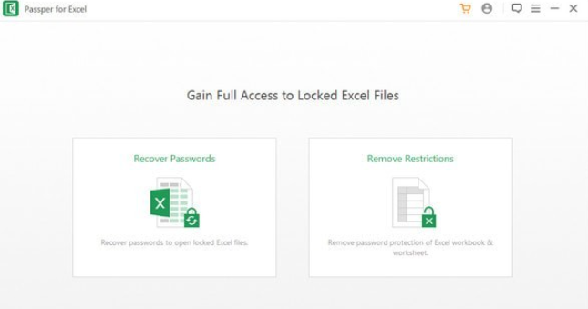 Passper for Excel(Excel密码解除工具) v3.6.1.2共享版