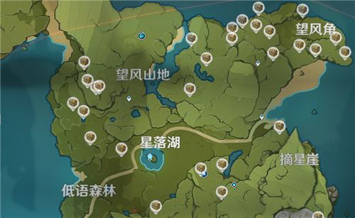 原神手游各个区域宝箱位置图一览