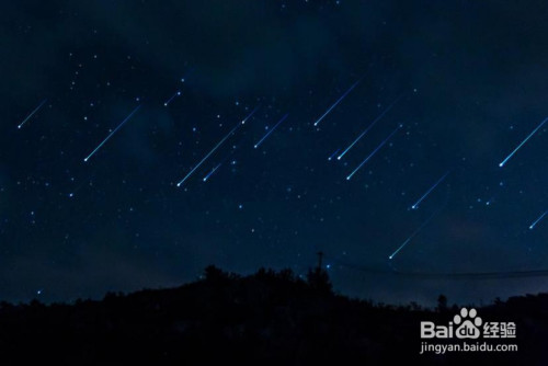 ps制作夜空中的流星雨方法分享