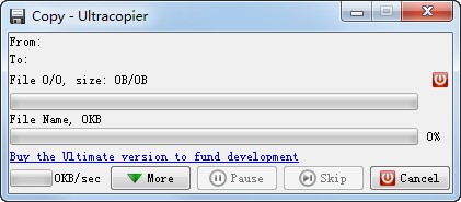 快速拷贝软件(Ultracopier) v2.2.4.7免费版