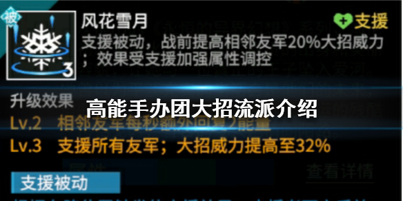 高能手办团大招流派套路介绍及搭配推荐