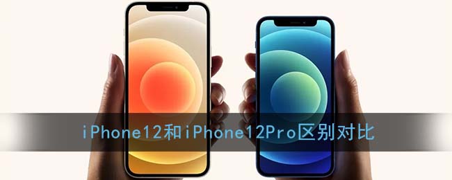 苹果12与12pro有什么不一样