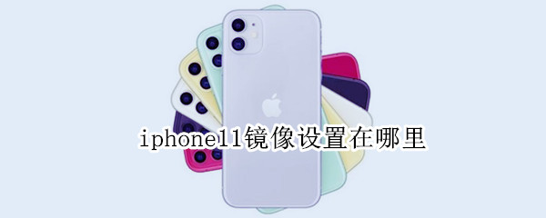 ios14系统在哪进行镜像设置