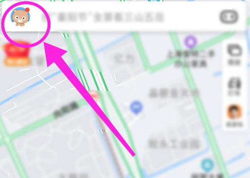 百度地图怎么开启自动同步通讯录到词库