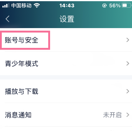 爱奇艺怎么更改登录密码